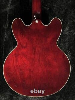 NEW 2023 Epiphone Noel Gallagher Riviera Dark Wine Red Semi-Hollow WithHSC
