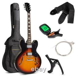 NEW All-Inclusive Semi-Hollow Body Electric Guitar Set 2020