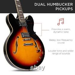 NEW All-Inclusive Semi-Hollow Body Electric Guitar Set 2020