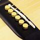 New Bridge Pin Set Tone Pin For Acoustic Guitars Tp1b By D'andrea Solid Brass