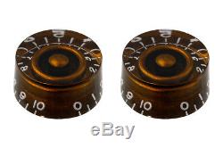NEW Chocolate Speed CONTROL KNOBS for Guitars Set of 2 PK-0130-036
