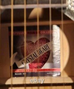 NEW Esteban's Crystal Heart Limited Edition Rock-On Acoustic Electric Guitar Set