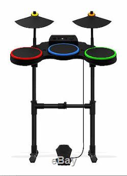 NEW PS3 Guitar Hero World Tour Wireless Drums Drum Set Kit PlayStation 3
