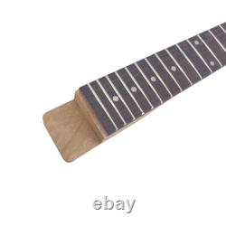 New 1set Guitar Kit Guitar Neck 22 Fret Semi-hollow Guitar Body Bird Inlay
