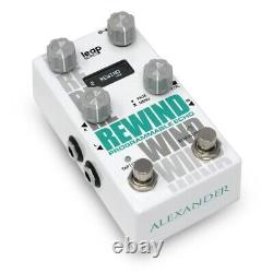 New Alexander Rewind Programmable Echo Guitar Effects Pedal