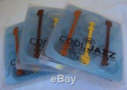 New Cool Jazz Fred & Friends Silicone Popcicle Molds Guitars Three(3)sets Of 3