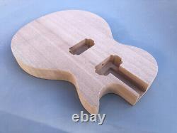 New Electric Guitar Body Mahogany Wood Set In Electric Guitar Neck Guitar kit