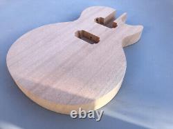 New Electric Guitar Body Mahogany Wood Set In Electric Guitar Neck Guitar kit