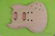 New Electric Guitar Body Replacement Set In Heel Sg Style Mahogany Wood Hh Style