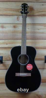 New Fender CC60S Concert V2 Acoustic Guitar Pack Solid Spruce Top Black