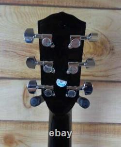 New Fender CC60S Concert V2 Acoustic Guitar Pack Solid Spruce Top Black