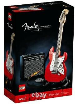 New LEGO 21329 Ideas 1970's Fender Stratocaster Guitar (FAST DISPATCH)