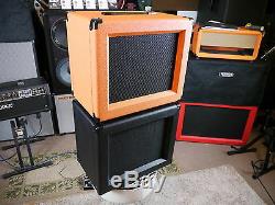 New! Son Set Beach 1x10 Black Orange (or Choose) Guitar Speaker Cab UN-LOADED