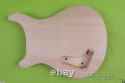 New guitar Body HH Style Mahogany Maple Cap Set In PRS DIY Guitar Curved Top
