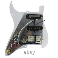 OriPure 1 Set Alnico 5 Pickups Loaded Prewired Strat Guitar Pickguard 4Ply SSH