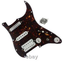 OriPure A Set 3pcs HSS Alnico 5 Pickup Prewired 4Ply SSH Strat Guitar Pickguard