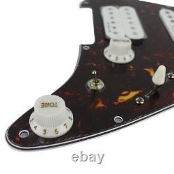 OriPure A Set 3pcs HSS Alnico 5 Pickup Prewired 4Ply SSH Strat Guitar Pickguard