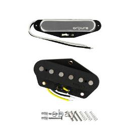 OriPure Alnico 5 FD Tele Guitar Pickups Single Coil Neck + Bridge Pickup Set