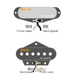 OriPure Alnico 5 FD Tele Guitar Pickups Single Coil Neck + Bridge Pickup Set