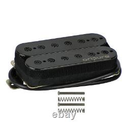 OriPure Alnico 5 HH Guitar Pickup Set Humbucker Neck Bridge Pickups 15-16K Black