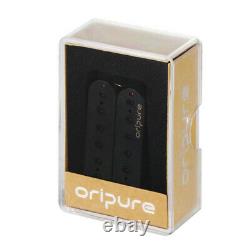 OriPure Alnico 5 HH Guitar Pickup Set Humbucker Neck Bridge Pickups 15-16K Black