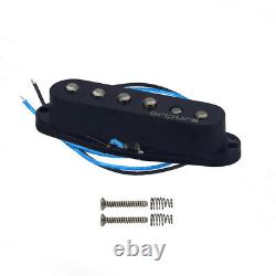 OriPure Alnico 5 HSS Strat Guitar Pickups Humbucker Single Coil Pickup Set Black