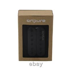 OriPure Alnico 5 HSS Strat Guitar Pickups Humbucker Single Coil Pickup Set Black