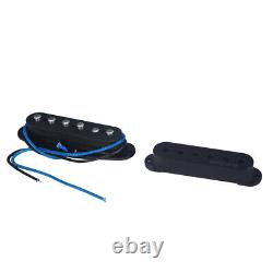 OriPure Alnico 5 HSS Strat Guitar Pickups Humbucker Single Coil Pickup Set Black