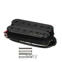 OriPure Alnico 5 Humbucker Pickups HH Guitar Neck & Bridge Pickup Set 7-9K Black