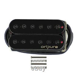 OriPure Alnico 5 Humbucker Pickups HH Guitar Neck & Bridge Pickup Set 7-9K Black