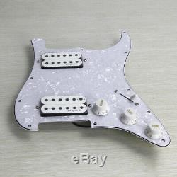 OriPure Loaded Strat HH Guitar Pickguard Prewired Alnico 5 Humbucker Pickup Set