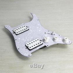 OriPure Loaded Strat HH Guitar Pickguard Prewired Alnico 5 Humbucker Pickup Set