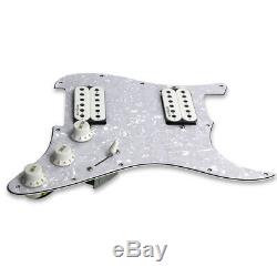 OriPure Loaded Strat HH Guitar Pickguard Prewired Alnico 5 Humbucker Pickup Set