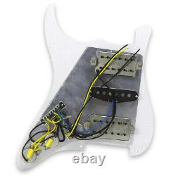 OriPure Prewired ST Guitar HSH 11 Hole Pick Guard Alnico 5 Pickup Assembly Set