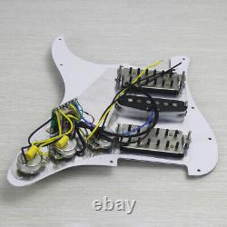 OriPure Prewired ST Guitar HSH 11 Hole Pick Guard Alnico 5 Pickup Assembly Set