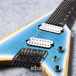 Ormsby Guitars METAL V HEADLESS G8 FMS ICY COOL #GG39z
