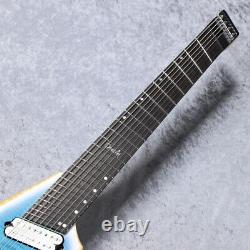 Ormsby Guitars METAL V HEADLESS G8 FMS ICY COOL #GG39z