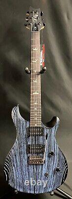 PRS SE Sandblasted CE 24 LTD Electric Guitar Sandblasted Blue with Gig Bag (855)