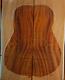 Pomelle Quartersawn Quilted Sapele Tonewood Guitar Luthier Set Back Sides