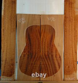 Pomelle quartersawn quilted sapele tonewood guitar luthier set back sides