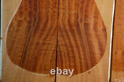 Pomelle quartersawn quilted sapele tonewood guitar luthier set back sides