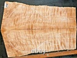 Quilted Tiger Maple Wood 10103 Luthier 5A Guitar Top Set 22 x 16.5x. 375+