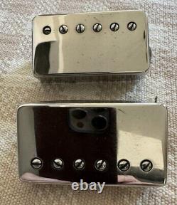 RIO GRANDE HUMBUCKER SET Genuine TX & BBQ Bucker 1993 Whitlock Wintz Nickel #30