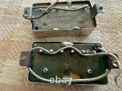 RIO GRANDE HUMBUCKER SET Genuine TX & BBQ Bucker 1993 Whitlock Wintz Nickel #30