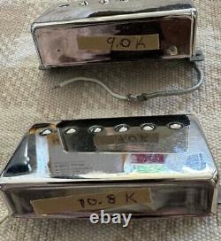 RIO GRANDE HUMBUCKER SET Genuine TX & BBQ Bucker 1993 Whitlock Wintz Nickel #30