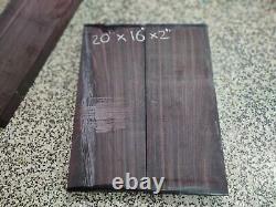 ROSEWOOD GUITAR blank 20 X 8 X 2 (set of 2 pieces same item in image)