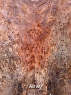 Redwood Lace Burl Book Matched Guitar Top Figured Wood Luthier Instrument