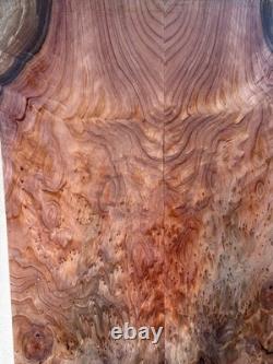 Redwood Lace Burl Book Matched Guitar Top Figured Wood Luthier Instrument