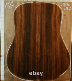 Ribbon figure curly black walnut tonewood guitar luthier set back and sides