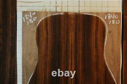 Ribbon figure curly black walnut tonewood guitar luthier set back and sides